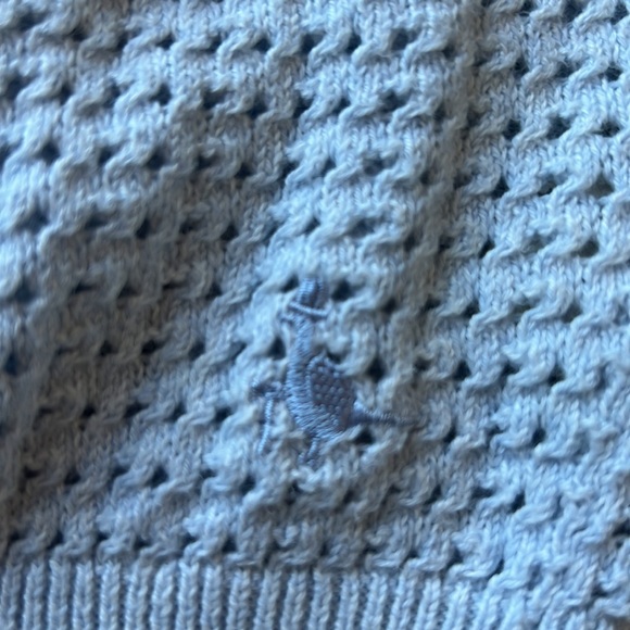 JACK WILL- PASTEL BLUE COTTON SWEATER- SIZE 8 - Picture 5 of 9